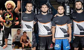 Ufc light weight champion khabib nurmagomedov shows is house to his coach (javier mendez) who visited russia for ufc saint petersburg event. Khabib Nurmagomedov And His Cousins Are The Next Great Mma Family Dynasty Daily Mail Online