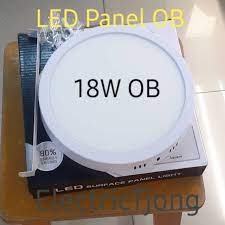 Top 10 best 3 way led light bulbs in 2020 with images led light bulbs led lights light bulbs. Lampu Led Panel 18 Watt Bulat Ob Cahaya Putih Merk Fullux Downlight Led 18w Ob Shopee Indonesia
