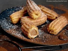 Churros Fourres Au Chocolat Recette Recette Churros Churros Idee Recette