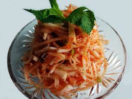Radish Salad Musaengchae Recipe Korean Side Dishes Radish Salad Recipes