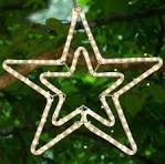 LED 2D Star Motif Light - LED 2D Above Street Motif Lights ...