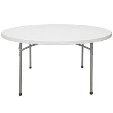 Body Builder 60 5 Ft Round Plastic Folding Table By National Public Seating Model Bt 60r Round Folding Table Folding Table Public Seating