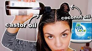 By using coconut oil you can get rid of dandruff. Castor Oil Vs Coconut Oil For Damaged Hair Youtube