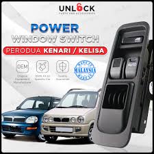 Enjin bersesaran 1.0 liter juga tangkas ketika dipandu serta mampu memecut sehingga 160km/j. Unlock Fitting Perodua Kenari Kelisa Kembara Oem Driver Side Main Passenger Side Single Auto Power Window Switch Shopee Malaysia