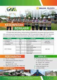 Lowongan kerja pt djarum terbaru, 3.42 / 5 ( 59 votes ) lowongan kerja 2021. Lowongan Kerja Lowongan Kerja Bulog Bumn Pt Gendhis Multi Manis