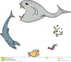 Ocean Food Chain Cartoon Cartoon Background Ocean Food Chain Cartoon