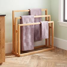 35 Antioch Freestanding Teak Towel Rack Dark Gray Wash Free Standing Towel Rack Diy Towel Rack Rack Design