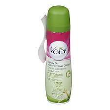 Veet hair removal cream for men, sensitive skin, 50g each (pack of 3). Veet Spray On Hair Removal Cream Dry Skin 5 1 Oz Buy Online In Andorra At Andorra Desertcart Com Productid 6281050