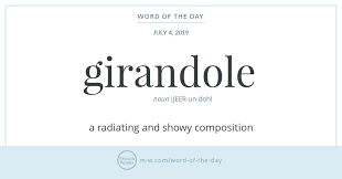 Word Of The Day Girandole With Images Word Of The Day Words Uncommon Words
