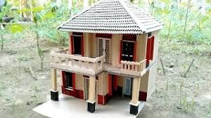 Cara membuat rumah rumahan dari stik ice cream beserta gambarnya. Keren Inilah Cara Membuat Rumah Dengan Stik Ice Krim By Miky Meow