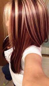 With balayage thick hair looks less heavy, and fine locks appear more dimensional. Stunning Hair Auburn Blonde Hair Hair Styles Red Hair With Highlights