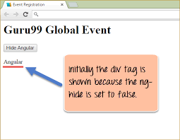 Somehow, a disabled anchor style was added to our typography styles last year when i. Angularjs Events Ng Click Ng Show Ng Hide Directive Example