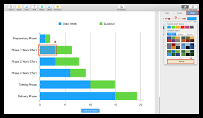 make a gantt chart in pages for mac tutorial free template