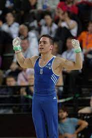Lefteris petrounias with a performance of 15,500 in the final of the rings of the doha world cup defeated his opponents and qualified for the tokyo olympics in an unbelievable way. File 2015 European Artistic Gymnastics Championships Rings Eleftherios Petrounias 13 Jpg Wikimedia Commons