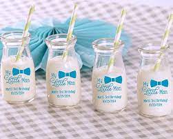 Little Man Baby Shower Favors Bow Tie And Mustache Mustache Baby Shower Favors Milk Jar Vintage Milk Bottles