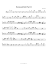 Rock and Roll Part II Sheet Music - Rock and Roll Part II Score ...