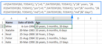 It still generates me dd/mm/yyyy. How To Calculate Age In Excel From Birthday