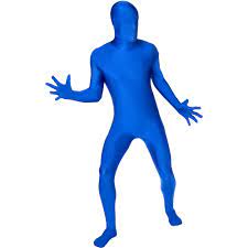 Blue Skin Suit Adult Halloween Costume Walmart Com