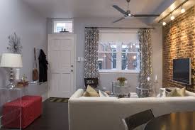 Before After A South Philly Rowhome Row House Design Home Living Room Room Redesign