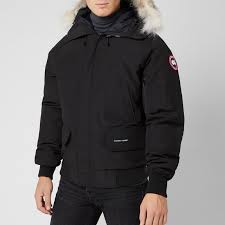 canada goose mens chilliwack bomber jacket black