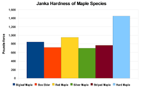 differences between hard maple and soft maple the wood