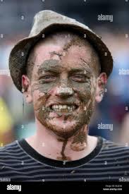 Billy Doyle from Wexford in the mud