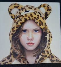 MELISSA HASLAM "Leopard Bear" original painting + Mark Ryden & Jana Brike  prints