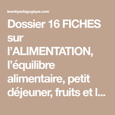 Epingle Sur Alimentation