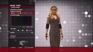 Wwe 2k16 Superstar Threads Trish Stratus New Year S Revolution 2005 Attire Youtube