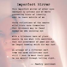 Imperfect Mirror Im Not Perfect Poems Inner Truth