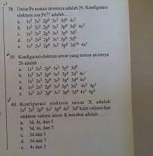 Dibawah ini, merupakan bilangan kuantum yang dapat ditempati elektron terakhir dari atom cl, kecuali. Contoh Soal Bilangan Kuantum Cara Golden