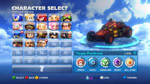 You'll unlock each set of characters by working your way through the story. Sonic All Stars Racing Transformed Collection For Pc