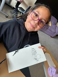 Douglas Park students create winter art scenes