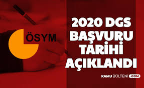 Ösym'den konuyla ilgili açıklama gelirken dgs başvurusu tarihleri de. Dikey Gecis Basvuru Tarihi Aciklandi 2020 Dgs Sinav Tarihi Degisti Mi