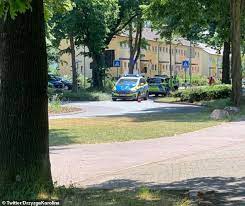 German police are searching for a gunman who shot and killed a man and a woman in espelkamp, a small northern town near the city of bielefeld. A0eq63f8twbqmm