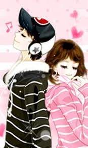 Foto gambar bergerak couple animasi korea lucu terbaru. Animasi Cute Korean Sweet About Facebook