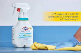 Clorox Fuzion Cleaner Disinfectant Spray Rapidclean