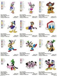 Donald Goofy Dora 58 Embroidery Designs Free Machine Embroidery Des Embroidery Designs Free Download Sewing Embroidery Designs Embroidery Design Download