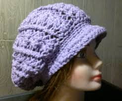 Newsboy Slouch Crochet Hat Newsboy Hat Pattern Crochet Hats Crochet Newsboy Hat