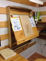 Adjustable Drafting Table For French Cleat System Art Studio Organization Art Studio At Home Art Table