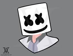 106 transparent png illustrations and cipart matching marshmello. Dj Marshmello Logo Silhouette Clipart Vector Instant Etsy