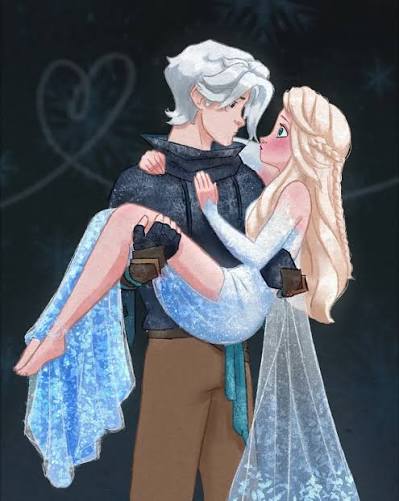 ❣❓😳, #jelsa #elsa #jackfrost