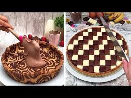 Banana Chocolate Tart Recipe Easy Dessert Recipes Yummy Cake Decorating Tutorials Mar Easy Tart Recipes Chocolate Tarts Recipe Homemade Chocolate Cake