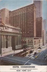 Book new york flight & hotel or hotel & car packages with delta vacations®! Hotel Commodore New York City Ny Postcard