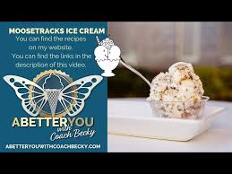 Coach Becky's MOOSE TRACKS Ice Cream