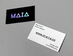 Adding foil stamping is very appealing and immediately stands out because of the way it reflects light. Foil Stamped Business Cards On Behance