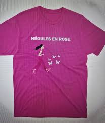 Nous sommes prêts pour le 8 octobre. L'année dernière vous avez été  nombreuses à nous demander des tee-shirts. Cette année nous en avons fait  faire 100. Si vous en désirez un il