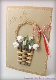 Nu sunt ele perfecte, dar fiind primele, sunt foarte mandra de ele. 46 Martisoare Handmade Ideas Handmade Crafts Quilling