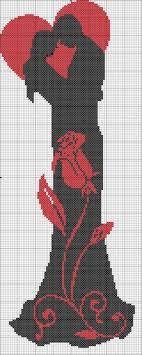Silhouette cross stitch patterns wedding. Couple Love Cross Stitch Patterns Free Novocom Top