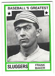 Frank Baker 1982 TCMA MLB Cards #35 Green Boarder